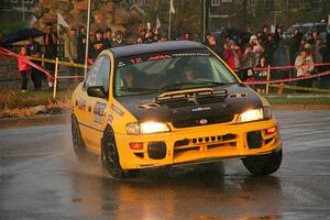 Steve Gingras / Katie Gingras Subaru Impreza on SS20, Sanford Center.