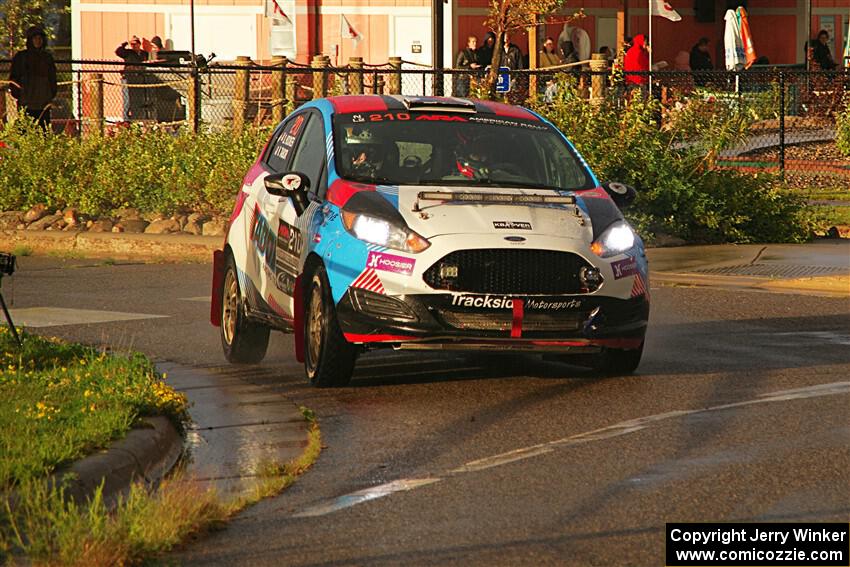 Henry Tabor / Dylan Hooker Ford Fiesta ST on SS20, Sanford Center.