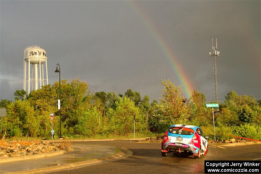 Henry Tabor / Dylan Hooker Ford Fiesta ST on SS20, Sanford Center.