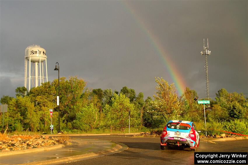Henry Tabor / Dylan Hooker Ford Fiesta ST on SS20, Sanford Center.
