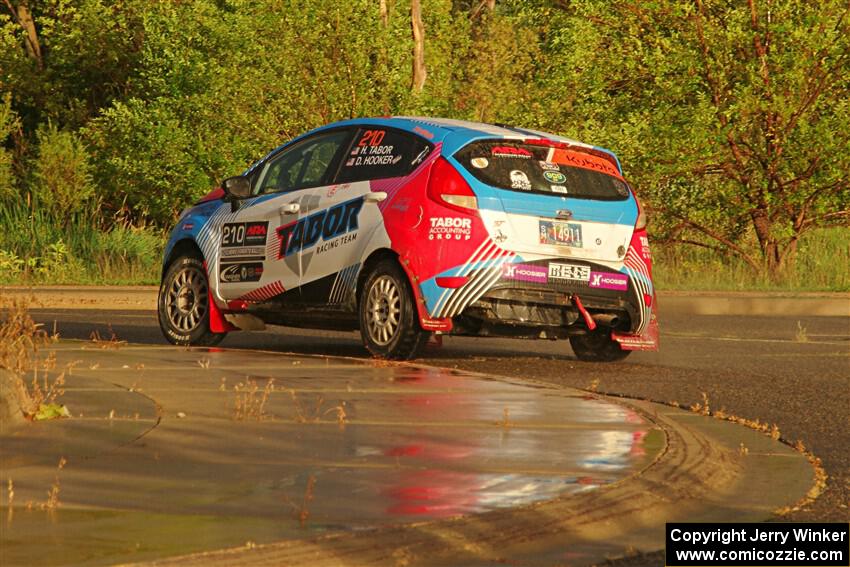 Henry Tabor / Dylan Hooker Ford Fiesta ST on SS20, Sanford Center.