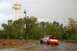 Madelyn Tabor / Sophia McKee Ford Fiesta Rally3 on SS20, Sanford Center.