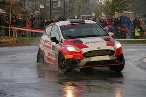Madelyn Tabor / Sophia McKee Ford Fiesta Rally3 on SS20, Sanford Center.