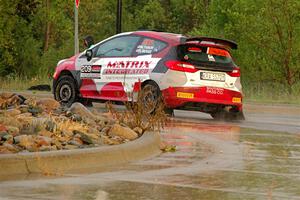 Madelyn Tabor / Sophia McKee Ford Fiesta Rally3 on SS20, Sanford Center.