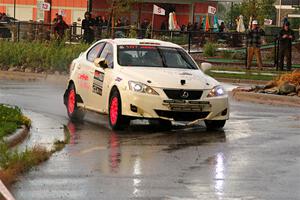 Richo Healey / Michelle Miller Lexus IS350 on SS20, Sanford Center.