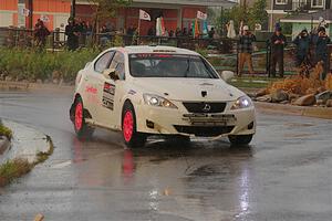 Richo Healey / Michelle Miller Lexus IS350 on SS20, Sanford Center.