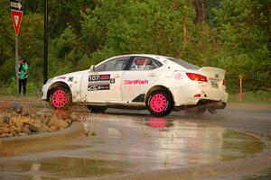 Richo Healey / Michelle Miller Lexus IS350 on SS20, Sanford Center.