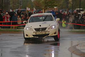 Richo Healey / Michelle Miller Lexus IS350 on SS20, Sanford Center.