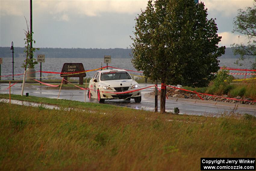 Richo Healey / Michelle Miller Lexus IS350 on SS20, Sanford Center.