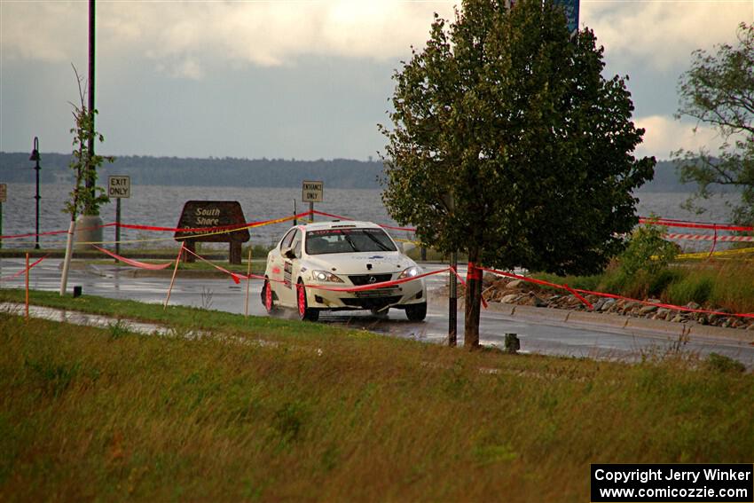 Richo Healey / Michelle Miller Lexus IS350 on SS20, Sanford Center.