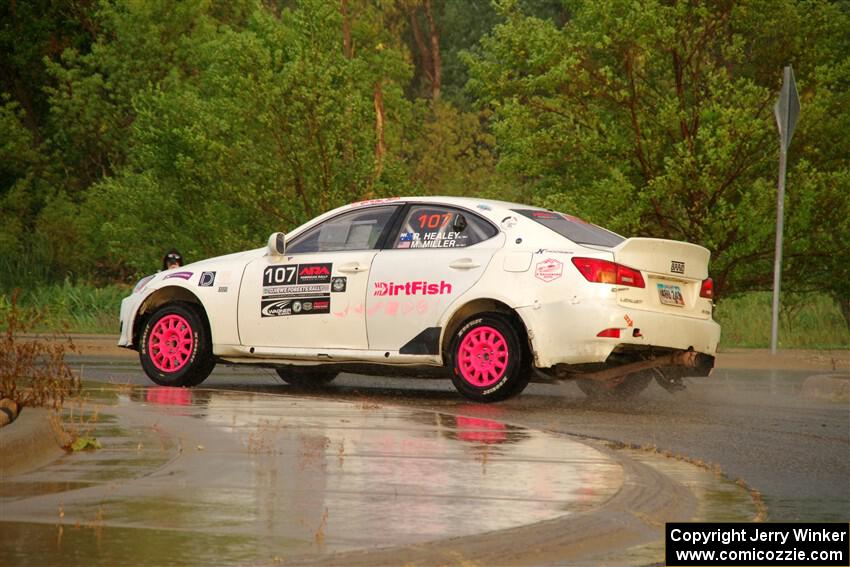Richo Healey / Michelle Miller Lexus IS350 on SS20, Sanford Center.