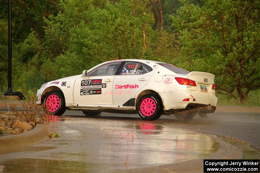 Richo Healey / Michelle Miller Lexus IS350 on SS20, Sanford Center.