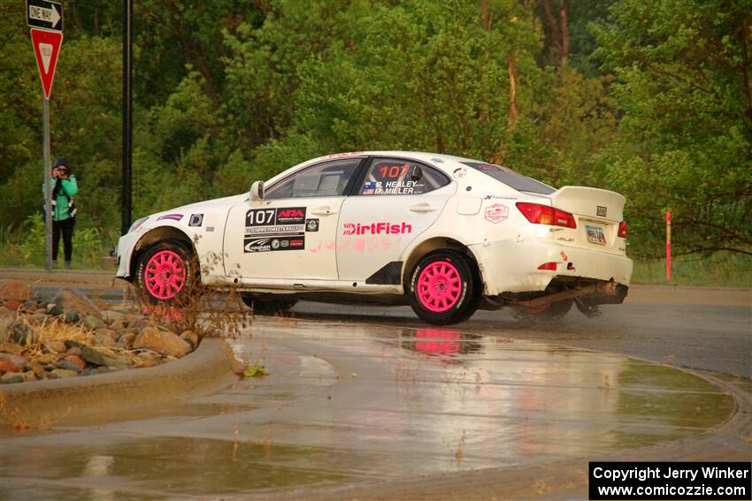 Richo Healey / Michelle Miller Lexus IS350 on SS20, Sanford Center.