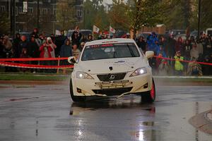 Richo Healey / Michelle Miller Lexus IS350 on SS20, Sanford Center.