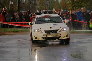 Richo Healey / Michelle Miller Lexus IS350 on SS20, Sanford Center.