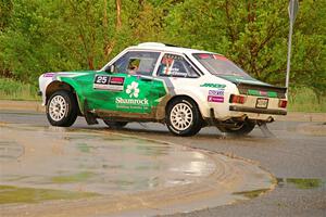 Seamus Burke / Gary McElhinney Ford Escort Mk II on SS20, Sanford Center.