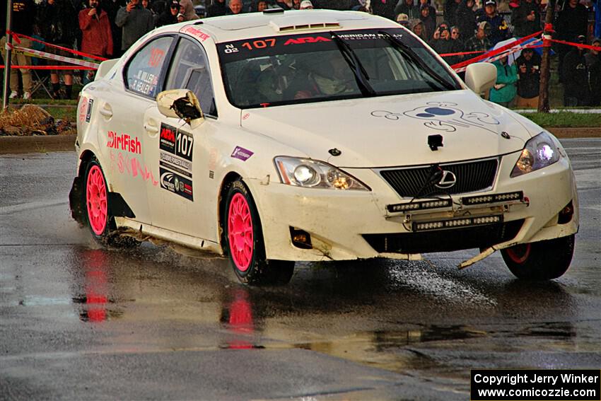 Richo Healey / Michelle Miller Lexus IS350 on SS20, Sanford Center.