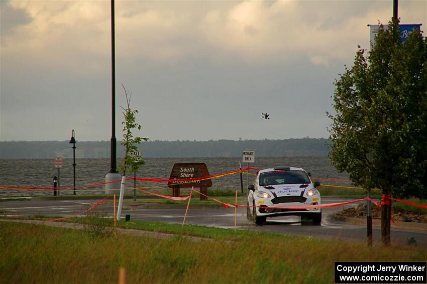Georgie Megennis / Michael Szewczyk Ford Fiesta Rally3 on SS20, Sanford Center.