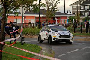 Georgie Megennis / Michael Szewczyk Ford Fiesta Rally3 on SS20, Sanford Center.