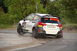 Georgie Megennis / Michael Szewczyk Ford Fiesta Rally3 on SS20, Sanford Center.
