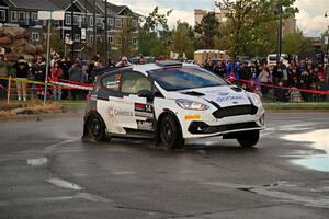 Georgie Megennis / Michael Szewczyk Ford Fiesta Rally3 on SS20, Sanford Center.