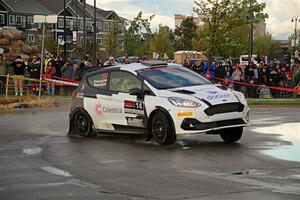 Georgie Megennis / Michael Szewczyk Ford Fiesta Rally3 on SS20, Sanford Center.