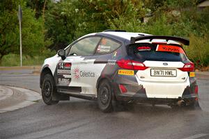 Georgie Megennis / Michael Szewczyk Ford Fiesta Rally3 on SS20, Sanford Center.