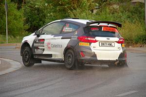 Georgie Megennis / Michael Szewczyk Ford Fiesta Rally3 on SS20, Sanford Center.