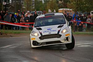 Georgie Megennis / Michael Szewczyk Ford Fiesta Rally3 on SS20, Sanford Center.