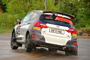 Georgie Megennis / Michael Szewczyk Ford Fiesta Rally3 on SS20, Sanford Center.