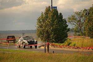 Javier Olivares / K.J. Miller Ford Fiesta Rally2 on SS20, Sanford Center.