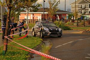Javier Olivares / K.J. Miller Ford Fiesta Rally2 on SS20, Sanford Center.