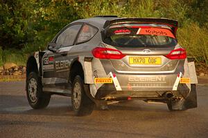Javier Olivares / K.J. Miller Ford Fiesta Rally2 on SS20, Sanford Center.