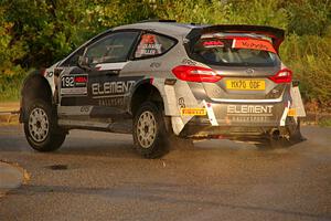 Javier Olivares / K.J. Miller Ford Fiesta Rally2 on SS20, Sanford Center.