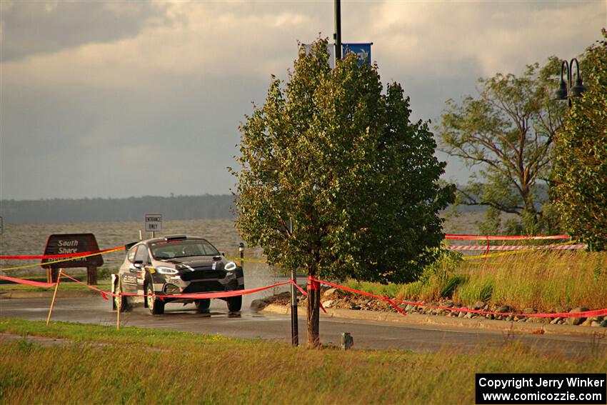Javier Olivares / K.J. Miller Ford Fiesta Rally2 on SS20, Sanford Center.