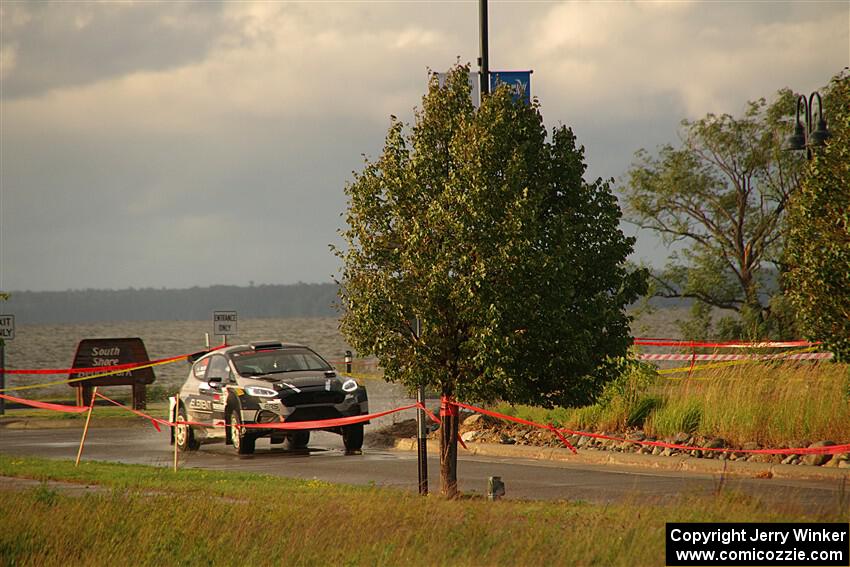 Javier Olivares / K.J. Miller Ford Fiesta Rally2 on SS20, Sanford Center.
