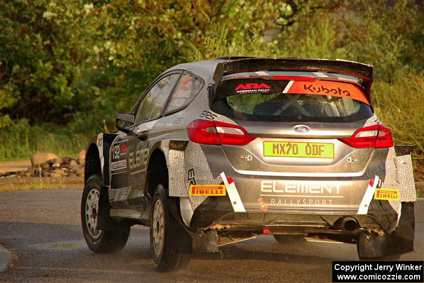Javier Olivares / K.J. Miller Ford Fiesta Rally2 on SS20, Sanford Center.