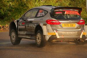 Javier Olivares / K.J. Miller Ford Fiesta Rally2 on SS20, Sanford Center.