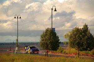 Brandon Semenuk / Keaton Williams Subaru WRX ARA25 on SS20, Sanford Center.