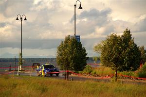 Brandon Semenuk / Keaton Williams Subaru WRX ARA25 on SS20, Sanford Center.