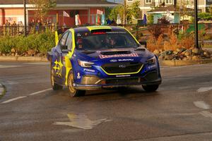 Brandon Semenuk / Keaton Williams Subaru WRX ARA25 on SS20, Sanford Center.