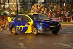 Brandon Semenuk / Keaton Williams Subaru WRX ARA25 on SS20, Sanford Center.