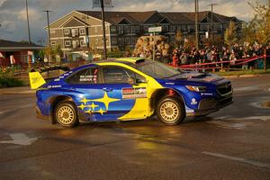 Brandon Semenuk / Keaton Williams Subaru WRX ARA25 on SS20, Sanford Center.