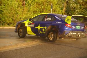 Brandon Semenuk / Keaton Williams Subaru WRX ARA25 on SS20, Sanford Center.