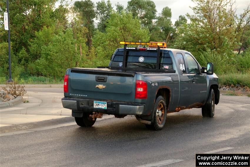 A Chevy Silverado sweeps SS20, Sanford Center.
