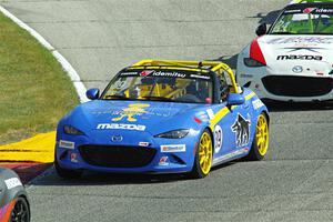 Justin Piscitell's Mazda MX-5 Cup