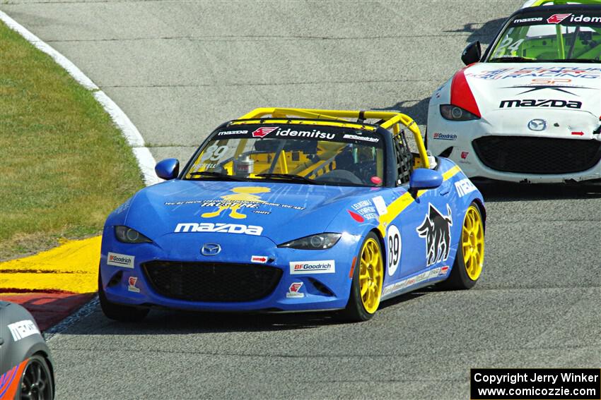 Justin Piscitell's Mazda MX-5 Cup