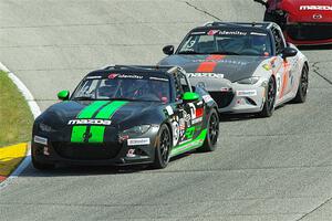 Joey Atanasio's and Jenson Altzman's Mazda MX-5 Cups