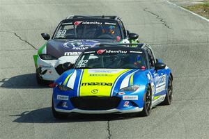 Woody Heimann's and Anthony McIntosh's Mazda MX-5 Cups