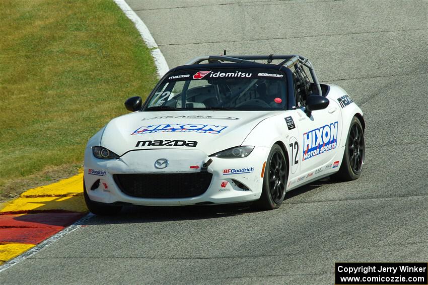 Connor Zilisch's Mazda MX-5 Cup
